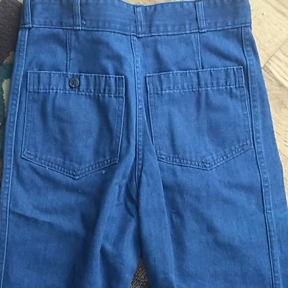 ⚓ 1960s Seafarer Denim Jeans 👖UNISEX NAUTICAL MARINER SZ  29/30